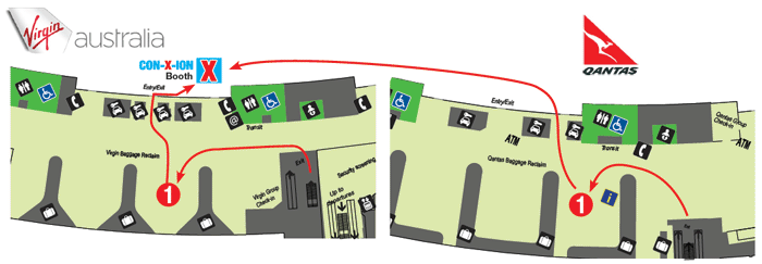 Brisbane Airport Bne International Map - Bank2home.com